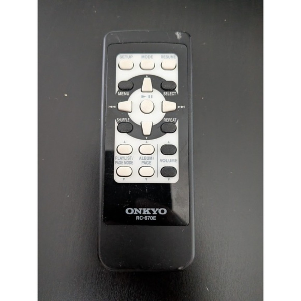 OEM GENUINE - ONKYO RC-670E REMOTE CONTROL - TESTED